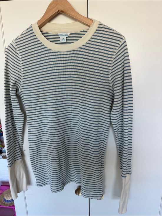 Sundance Tops - Sundance thermal stripe tee